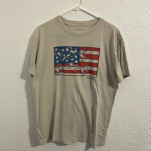 Vintage Keith Haring Graphic T Shirt